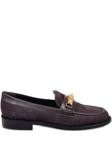  Amato Daniele Chain-detailing Loafers - Purple 