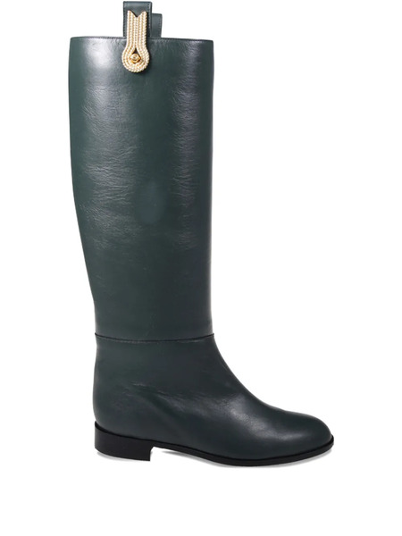  Amato Daniele Leather Boots - Green 