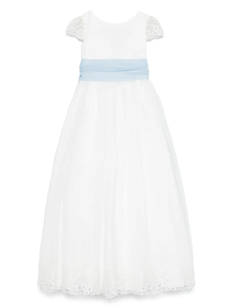  Amaya Bow-detail Dress - White 