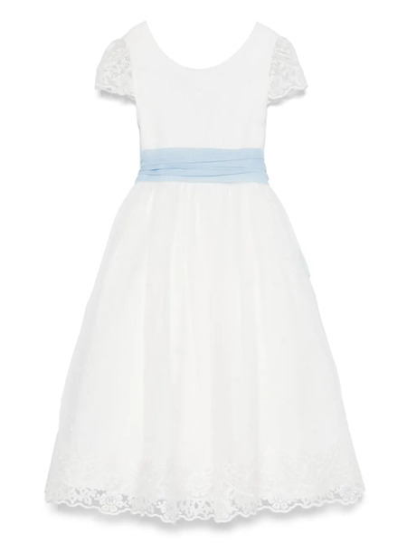  Amaya Bow-detail Dress - White 