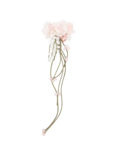  Amaya Floral Hair Clip - Green 