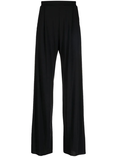  Amazuìn Wide-leg High-waisted Trousers - Black 