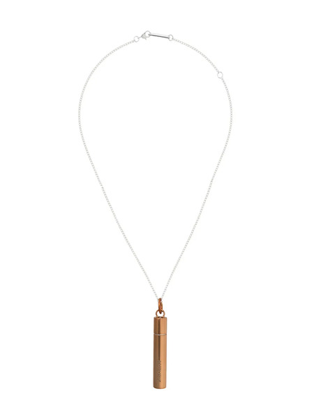  Ambush Bullet Pendant Necklace - Brown 