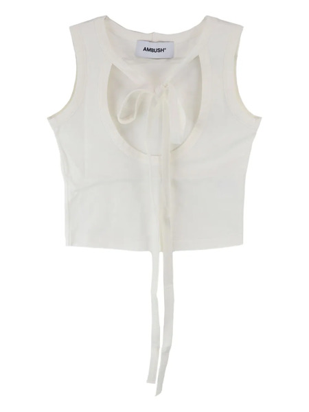  Ambush Cut-out Detail Top - White 