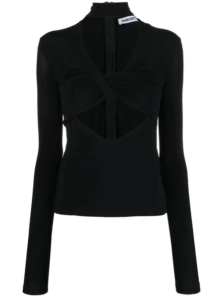  Ambush Cut-out Top - Black 