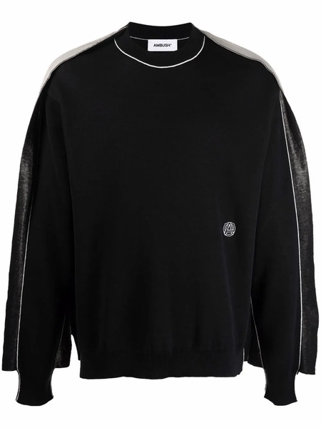  Ambush Fin Knit Sweatshirt - Black 