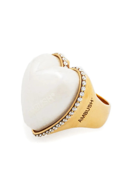  Ambush Heart-shaped Ring - Gold 