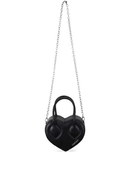  Ambush Heart Top-handle Chain Shoulder Bag - Black 