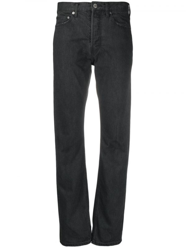  Ambush High-rise Straight Leg Jeans - Black 