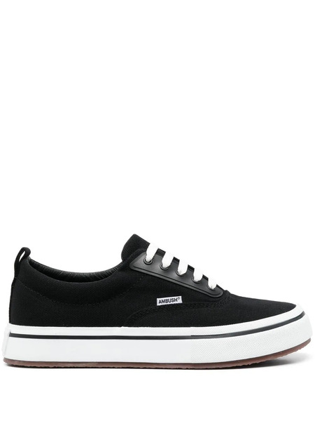  Ambush Lace-up Flatform Sneakers - Black 