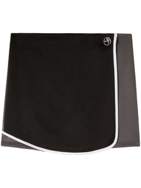  Ambush Layered Pleated Miniskirt - Black 