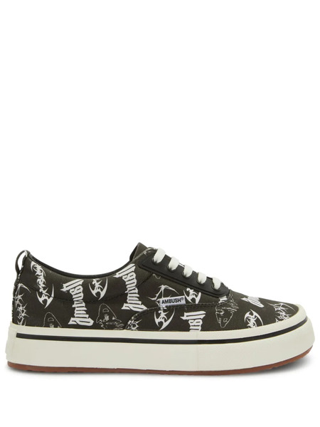  Ambush Logo-print Sneakers - Black 