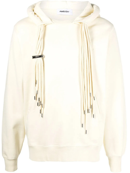  Ambush Multi-cord Long-sleeve Hoodie - Neutrals 