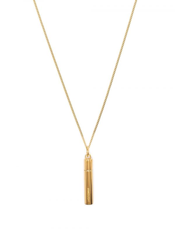  Ambush Oversized Case Pendant Necklace - Gold 