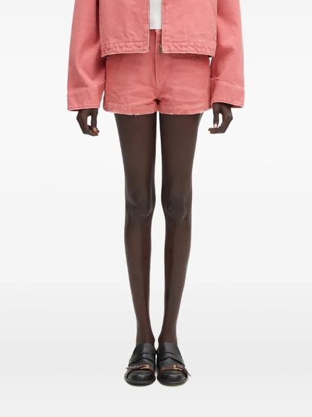  Ambush Raw-hem Shorts - Pink 