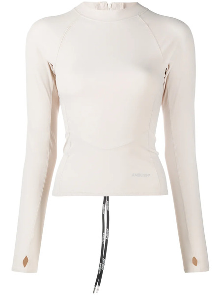  Ambush Rear Zip Fastening Top - Neutrals 