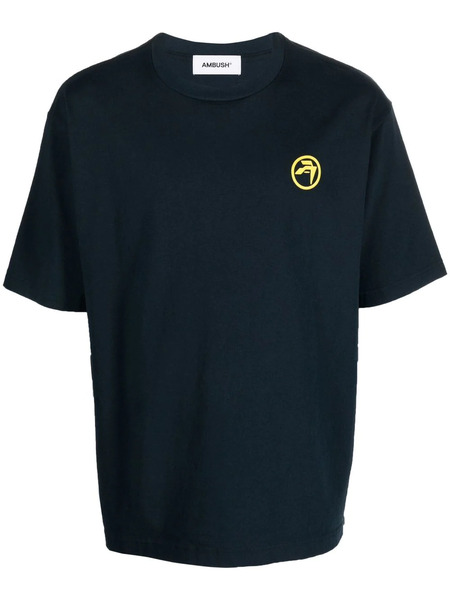  Ambush Records-print Cotton T-shirt - Blue 