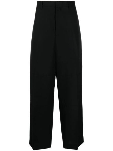  Ambush Wide-leg Wool Suit Trousers - Black 