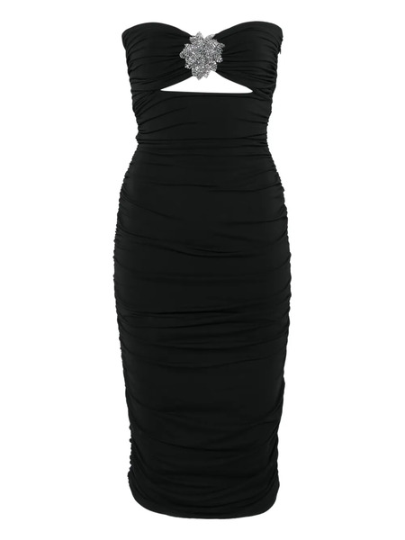  Amen Embellished Cut-out Dress - Black 