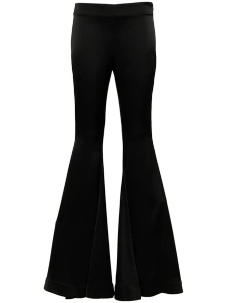  Amen High-waist Flared Trousers - Black 