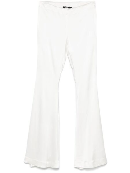  Amen Satin Trousers - White 