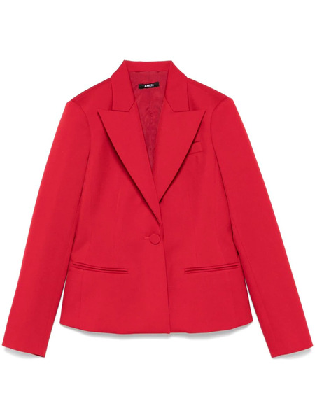  Amen Single-breasted Blazer - Red 