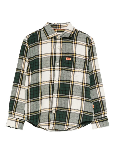  American Outfitters Kids Check Shirt - Green 