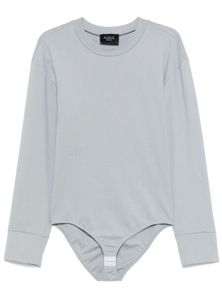  A.m.g. Jersey Bodysuit - Grey 