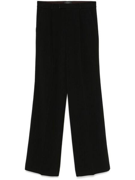 A.m.g. Pleat-detail Trousers - Black 