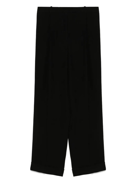  A.m.g. Pleat-detailed Trousers - Black 