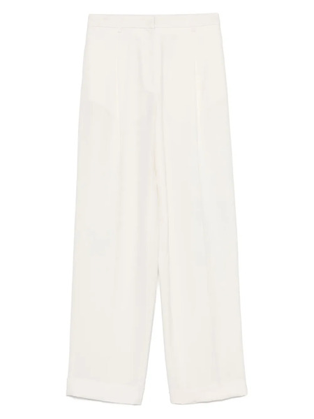  A.m.g. Pleat-detailed Trousers - White 