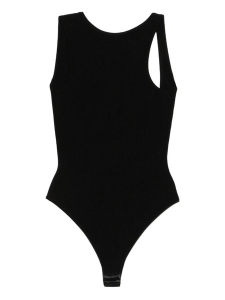  A.m.g. Ribbed Bodysuit - Black 