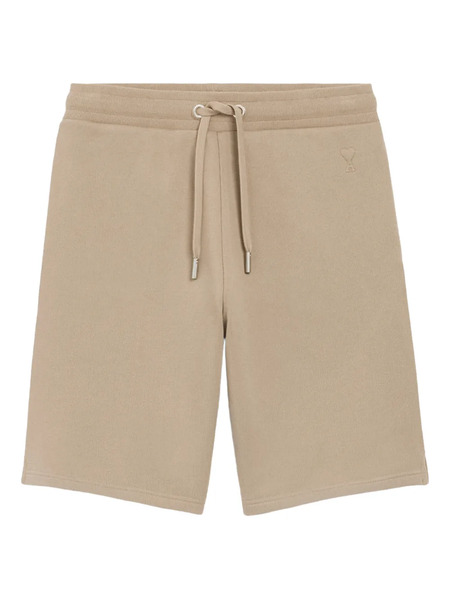  Ami Paris Ami De Coeur Drawstring Short - Neutrals 