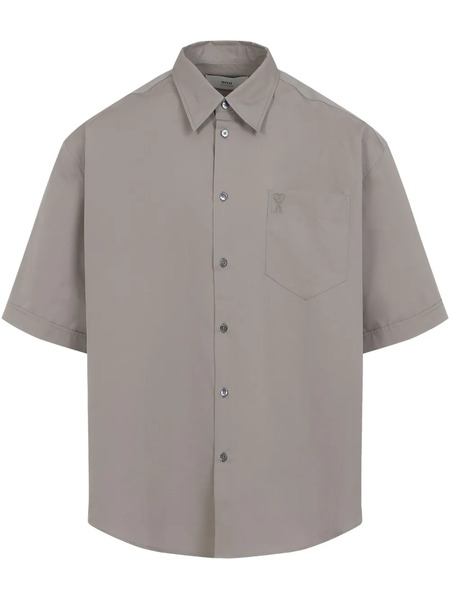  Ami Paris Ami De Coeur Shirt - Grey 
