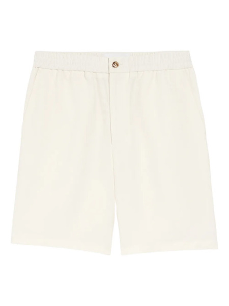  Ami Paris Ami De Coeur Shorts - Neutrals 