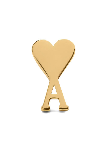  Ami Paris Ami De Coeur Stud Earring - Gold 