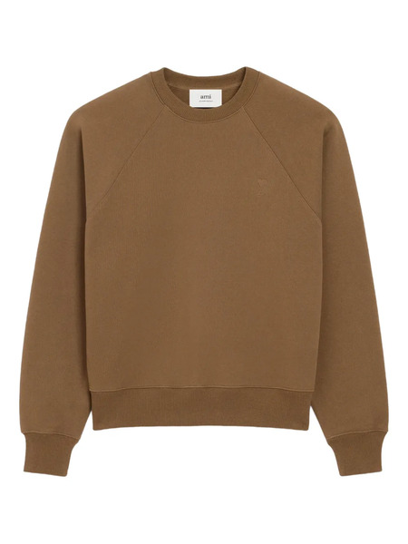  Ami Paris Ami De Coeur Sweatshirt - Brown 
