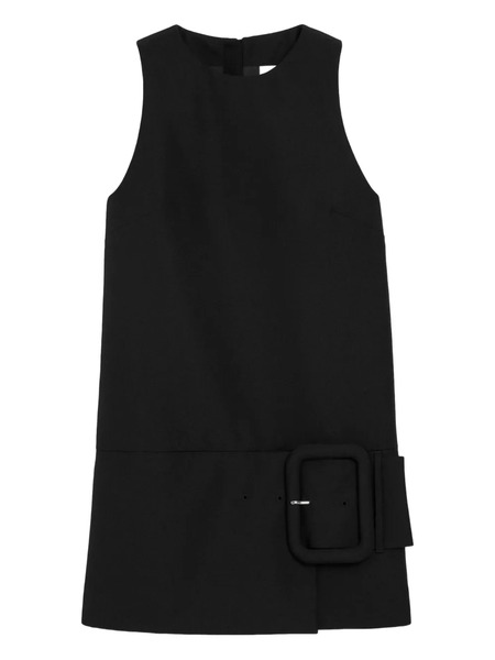  Ami Paris Belted Mini Dress - Black 