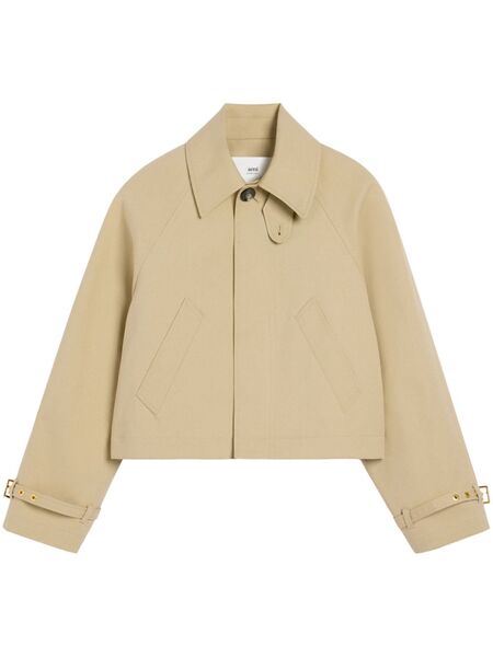  Ami Paris Buttoned Jacket - Brown 
