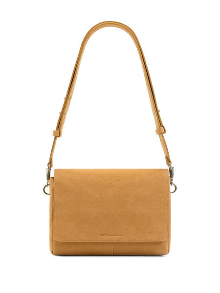  Ami Paris Carrousel Flap Shoulder Bag - Neutrals 