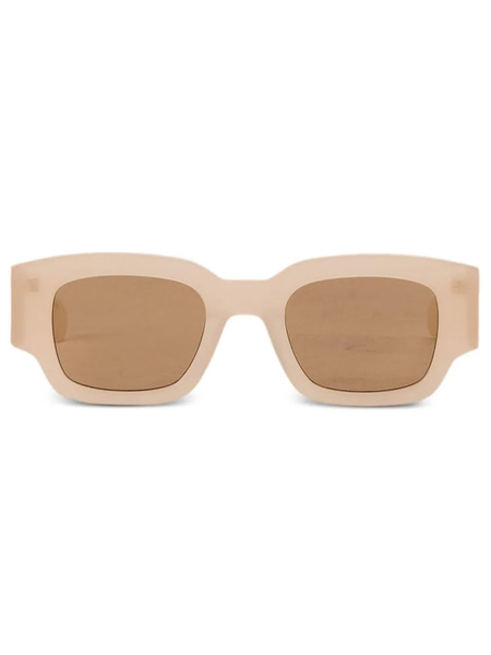  Ami Paris Classical Square-frame Sunglasses - Neutrals 