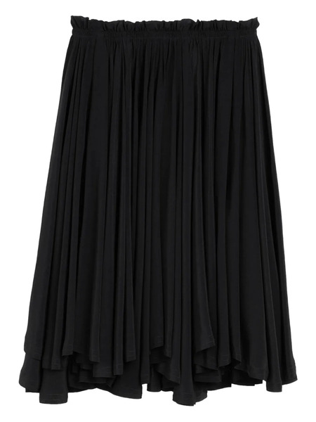  Ami Paris Corolla A-line Midi Skirt - Black 
