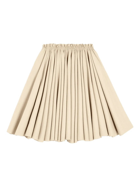  Ami Paris Corolla Wool Midi Skirt - Neutrals 