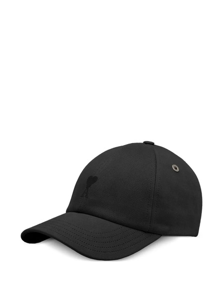  Ami Paris Cotton Cap - Black 