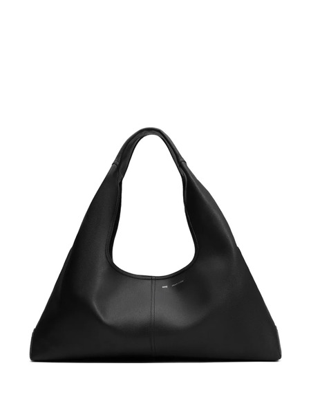  Ami Paris Etienne Leather Shoulder Bag - Black 