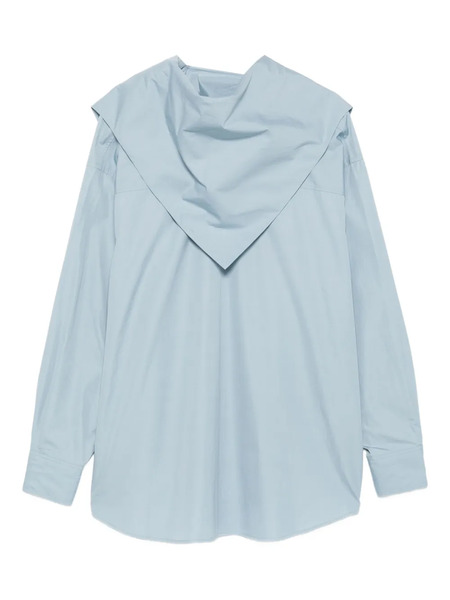  Ami Paris High-neck Shirt - Blue 