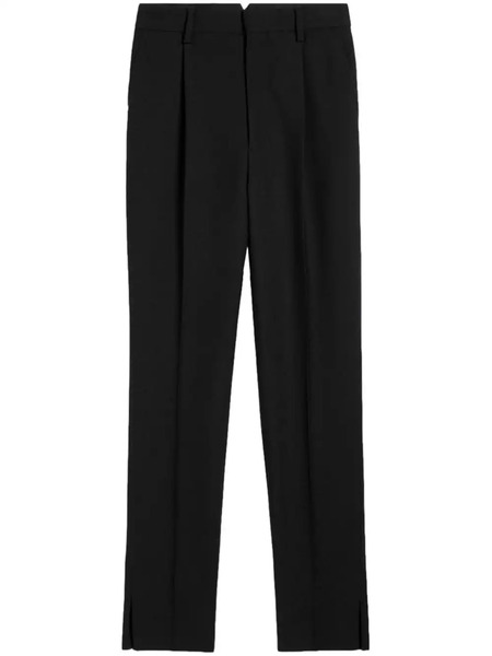  Ami Paris High-waisted Tailored Trousers - Black 