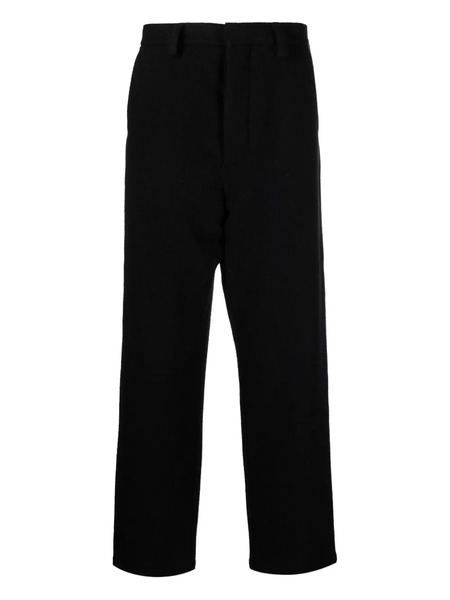  Ami Paris High-waisted Trousers - Black 