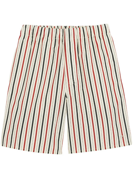  Ami Paris La Plage Ami Printed Mini Shorts - Neutrals 