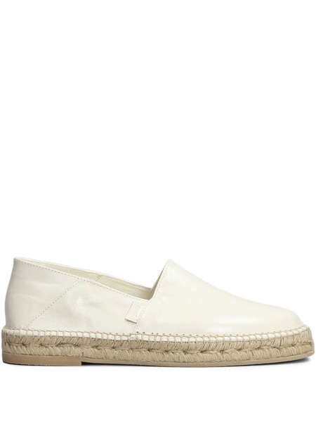  Ami Paris Leather Espadrilles - Neutrals 